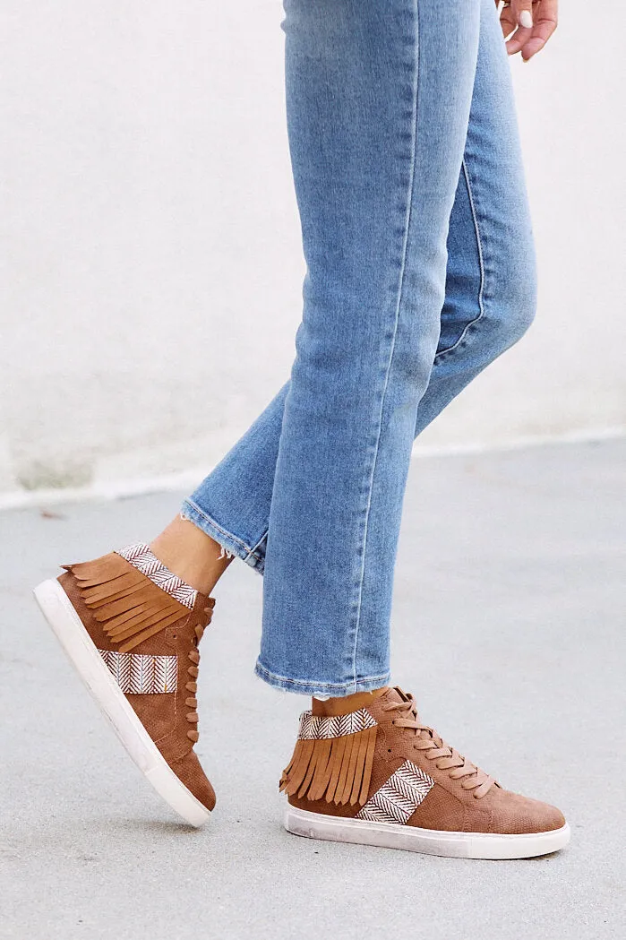 SALE - Coconuts by Matisse Slinky Fringed Sneaker