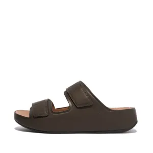 SAMEL Adjustable Leather Slides