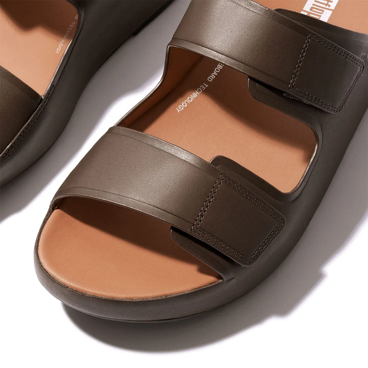 SAMEL Adjustable Leather Slides