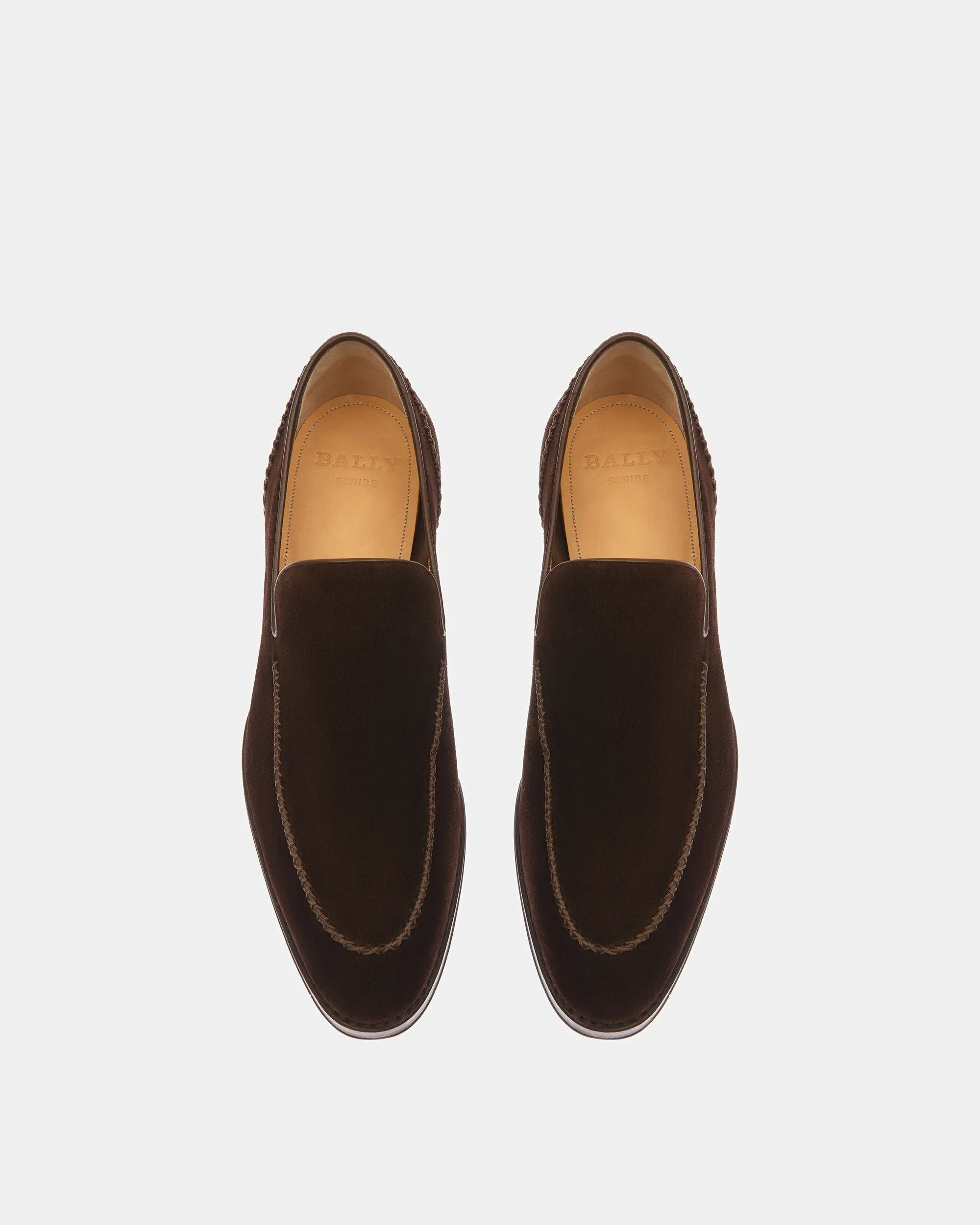 Schon Leather Loafers In Brown