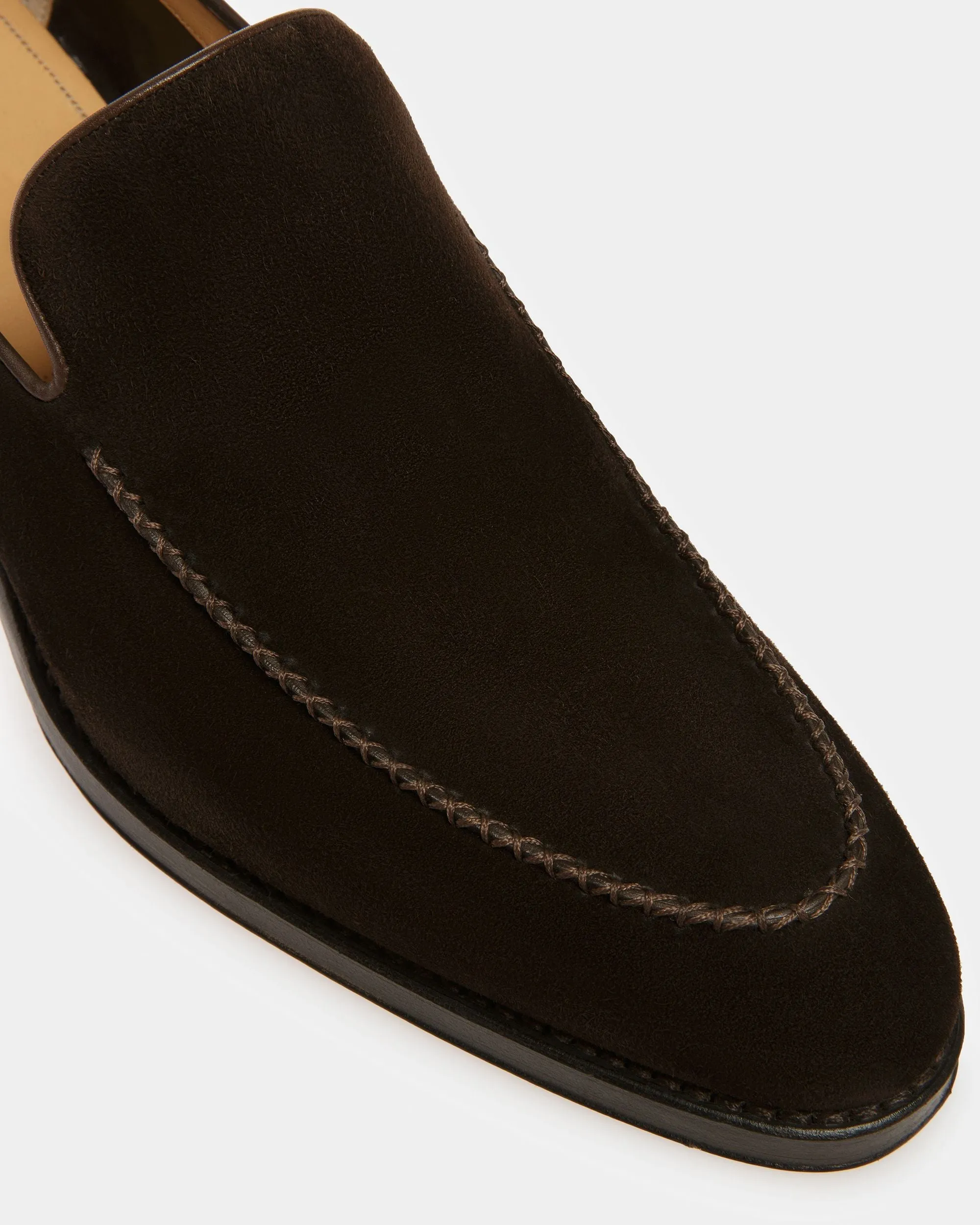 Schon Leather Loafers In Brown
