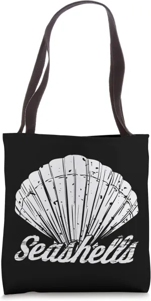 Seashells Clam Shell Collecting Sea Snails Tote Bag