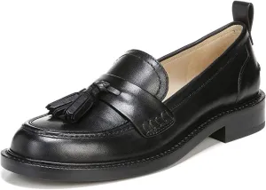 Seasonal clearance Slip Toe On Sam Loafers Heel Edelman Black Caylia Stacked Almond Back-to-school sale Fashion Dress
