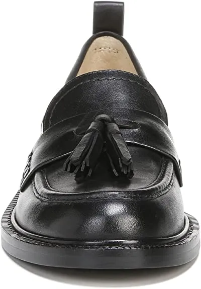 Seasonal clearance Slip Toe On Sam Loafers Heel Edelman Black Caylia Stacked Almond Back-to-school sale Fashion Dress