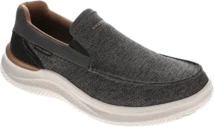 Skechers USA Men's Men's Hasting-Marco Sneaker, Grey/Black, 11