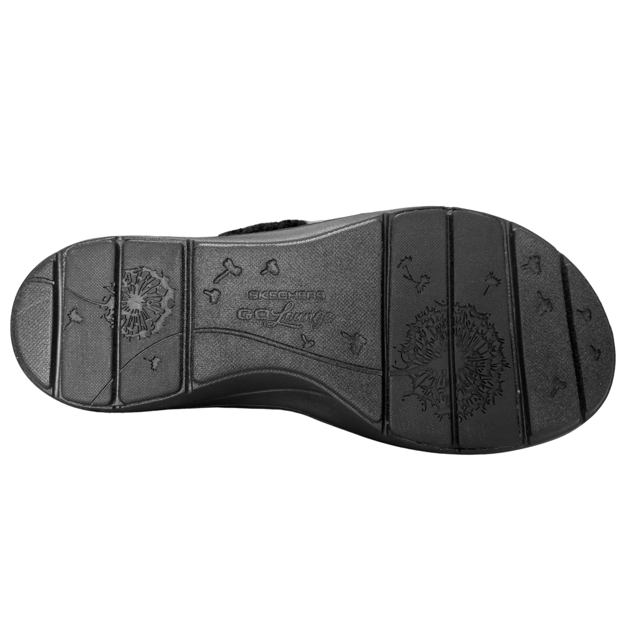 Skechers Women's 175120 Arch Fit Lounge-Adorable Black Slide Sandals