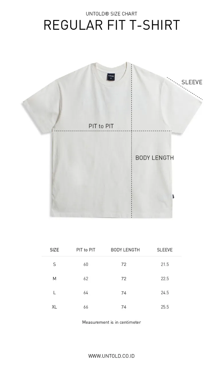 SLIDE REGULAR TEE - BLACK