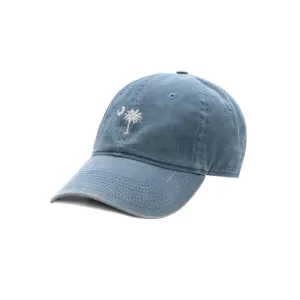 Smathers & Branson South Carolina Flag Needlepoint Hat: Steel Blue