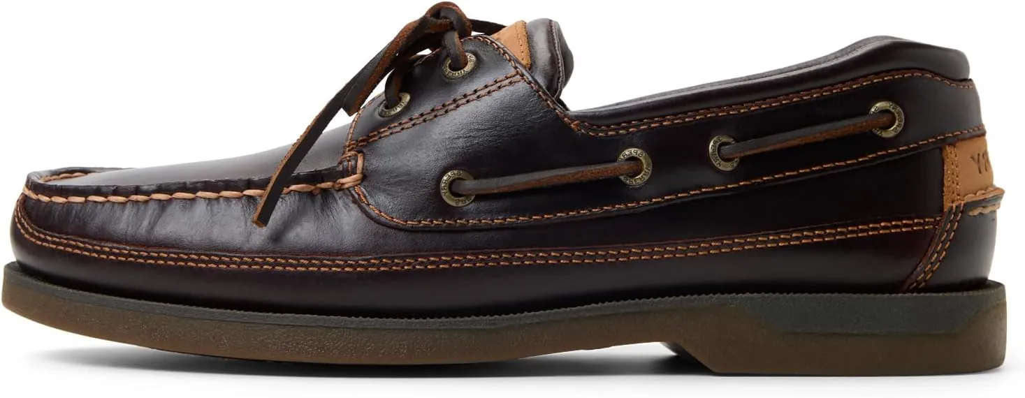 Sperry Men's Mako 2-Eye Boat Shoe, Amaretto, 12 Wide