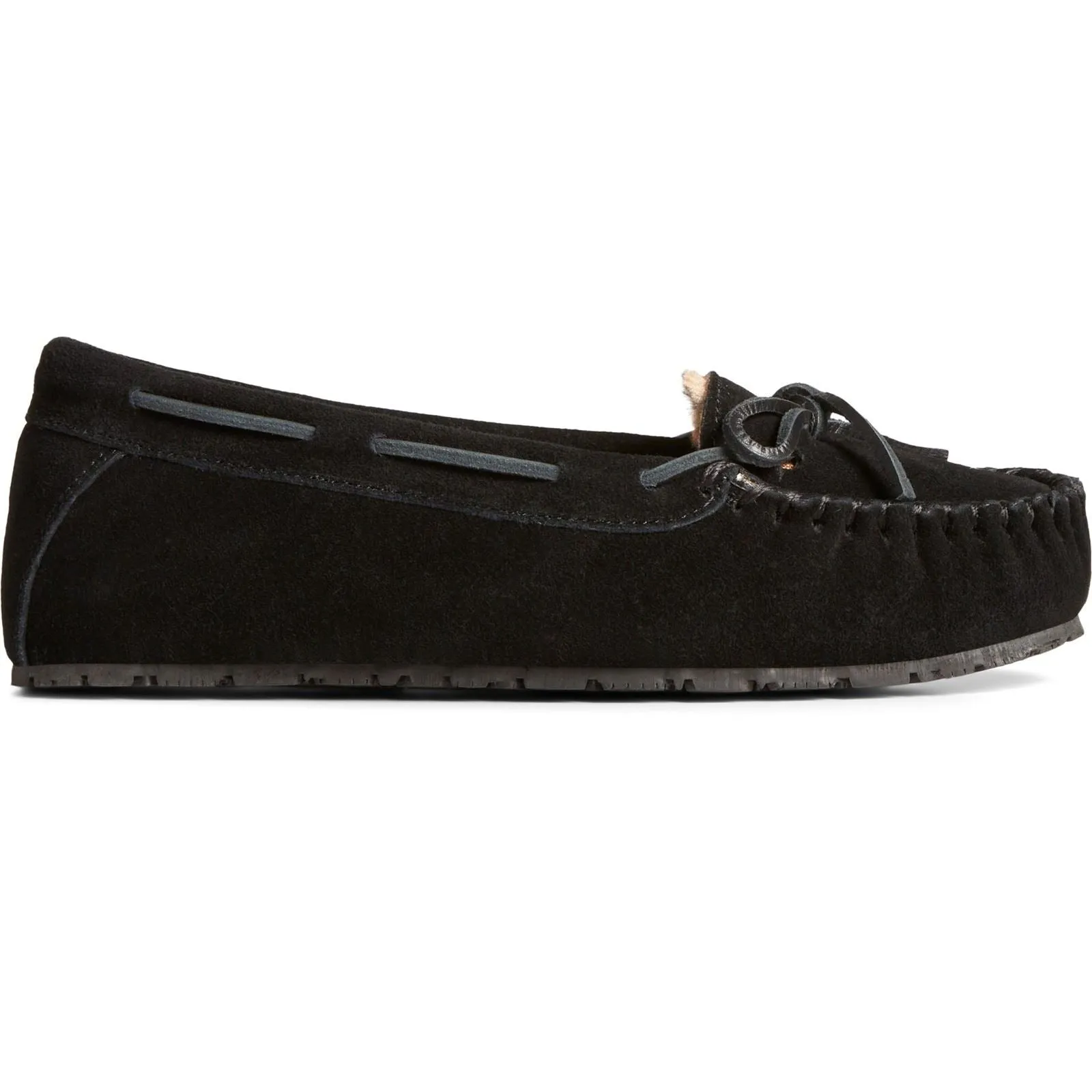 Sperry Women's Reina Slipper in Black/Leopard
