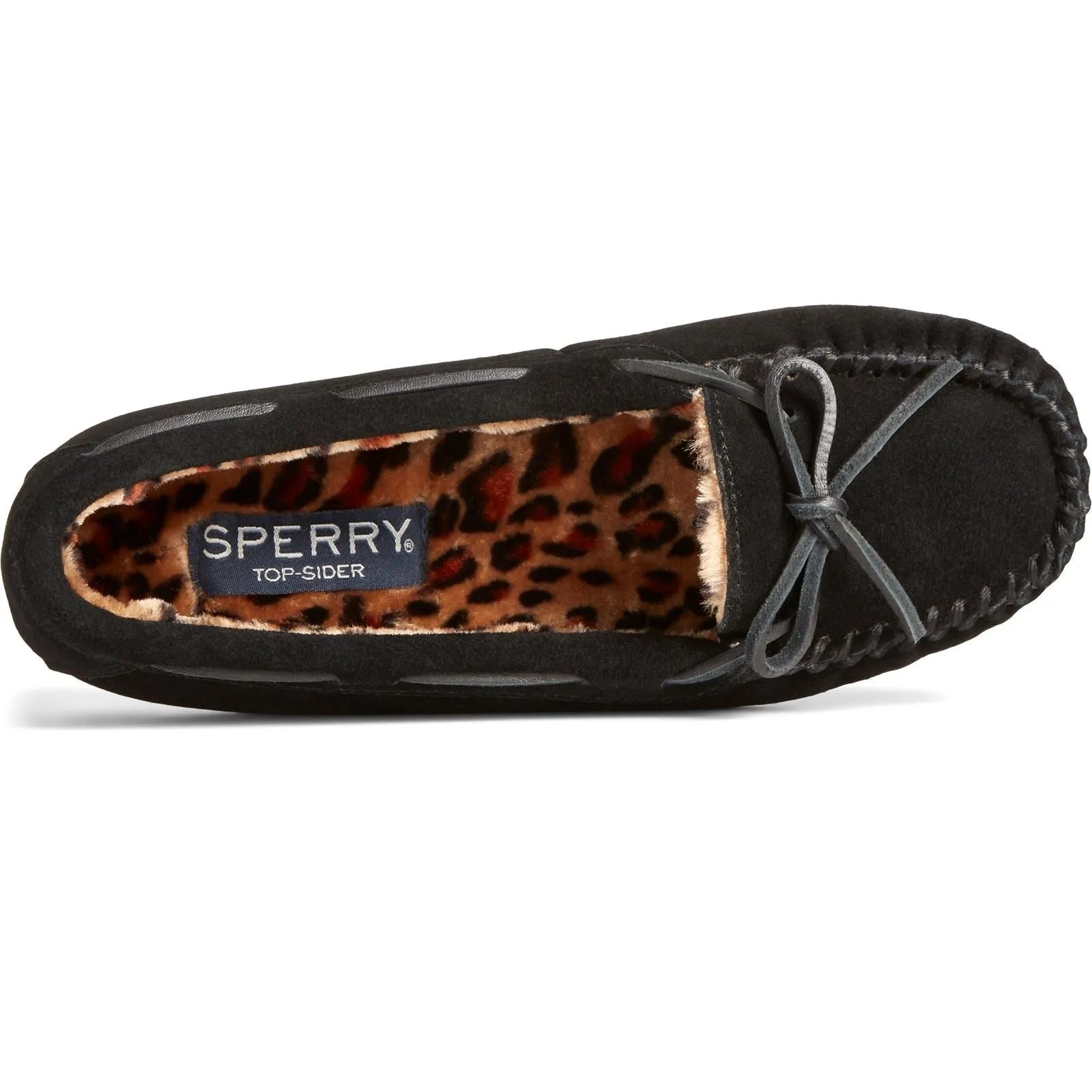 Sperry Women's Reina Slipper in Black/Leopard