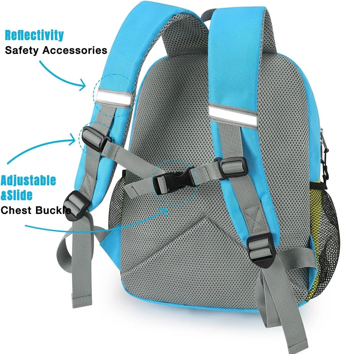 STEAMEDBUN Toddler Backpack for Boys 2-4,Kindergarten Backpack for Boys,Preschool Backpack,Mini