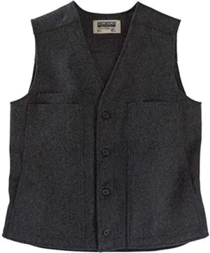 Stormy Kromer Button Vest - Cold Weather Men’s Wool Vest