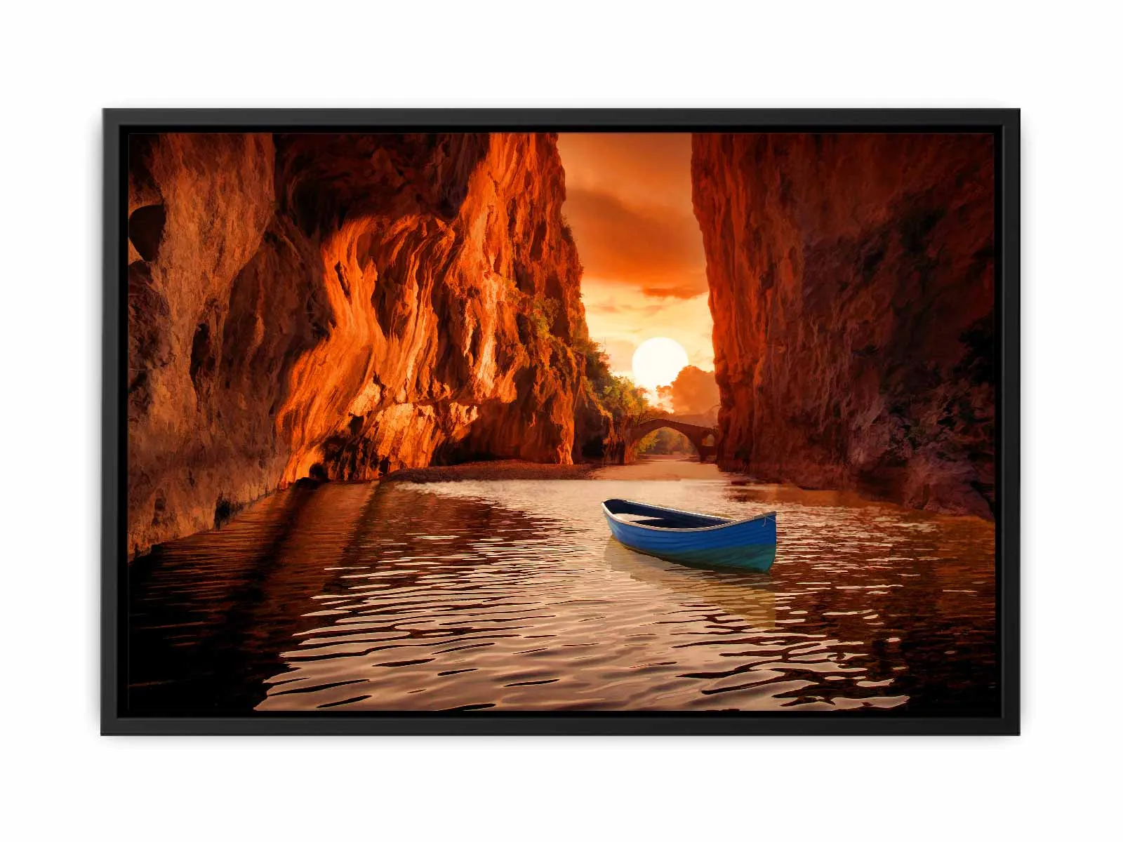 Sunset Beach   Cave Painting