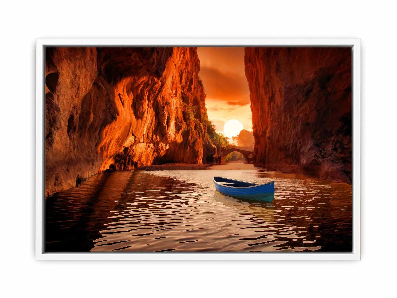 Sunset Beach   Cave Painting