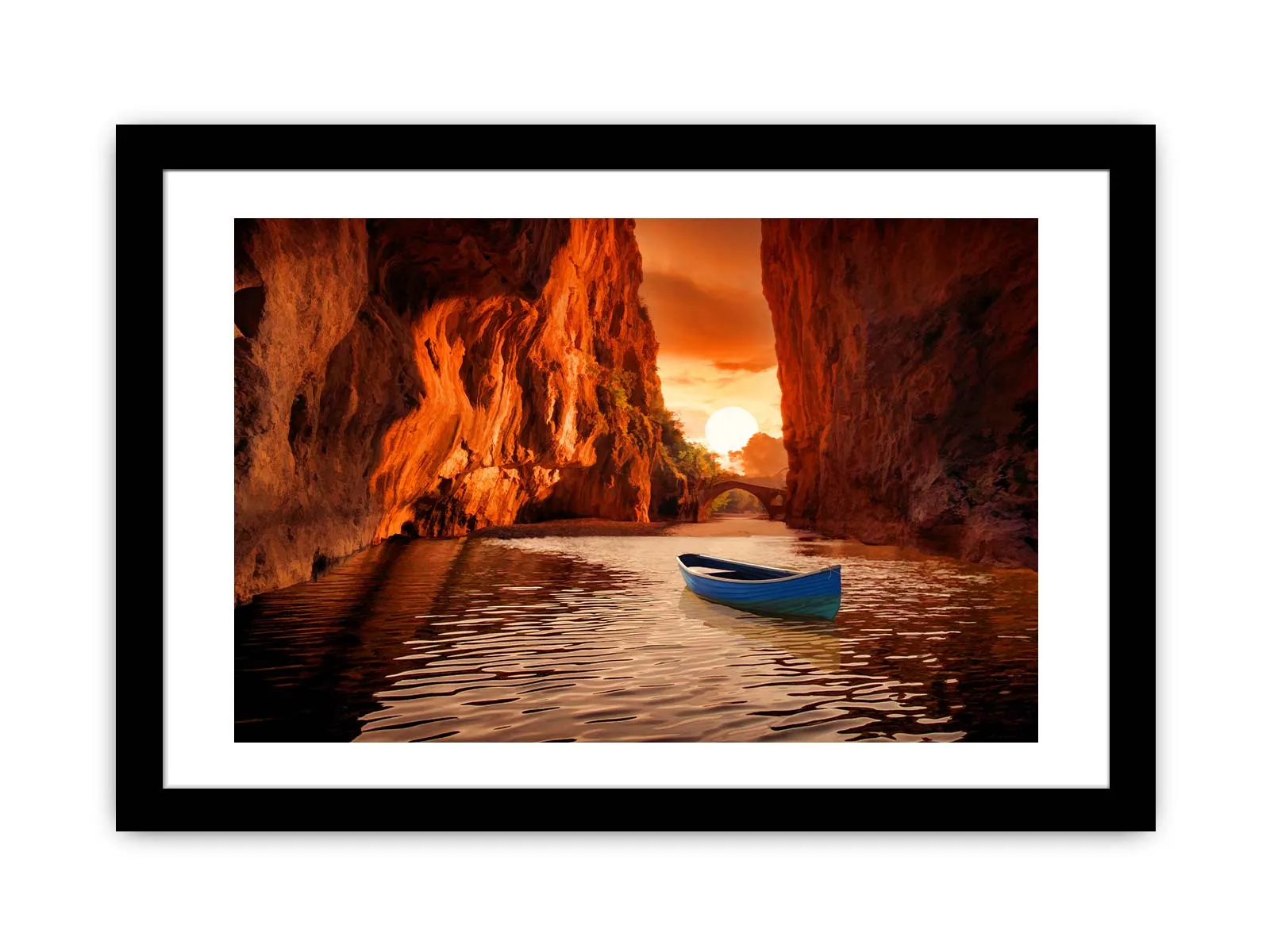 Sunset Beach   Cave Painting