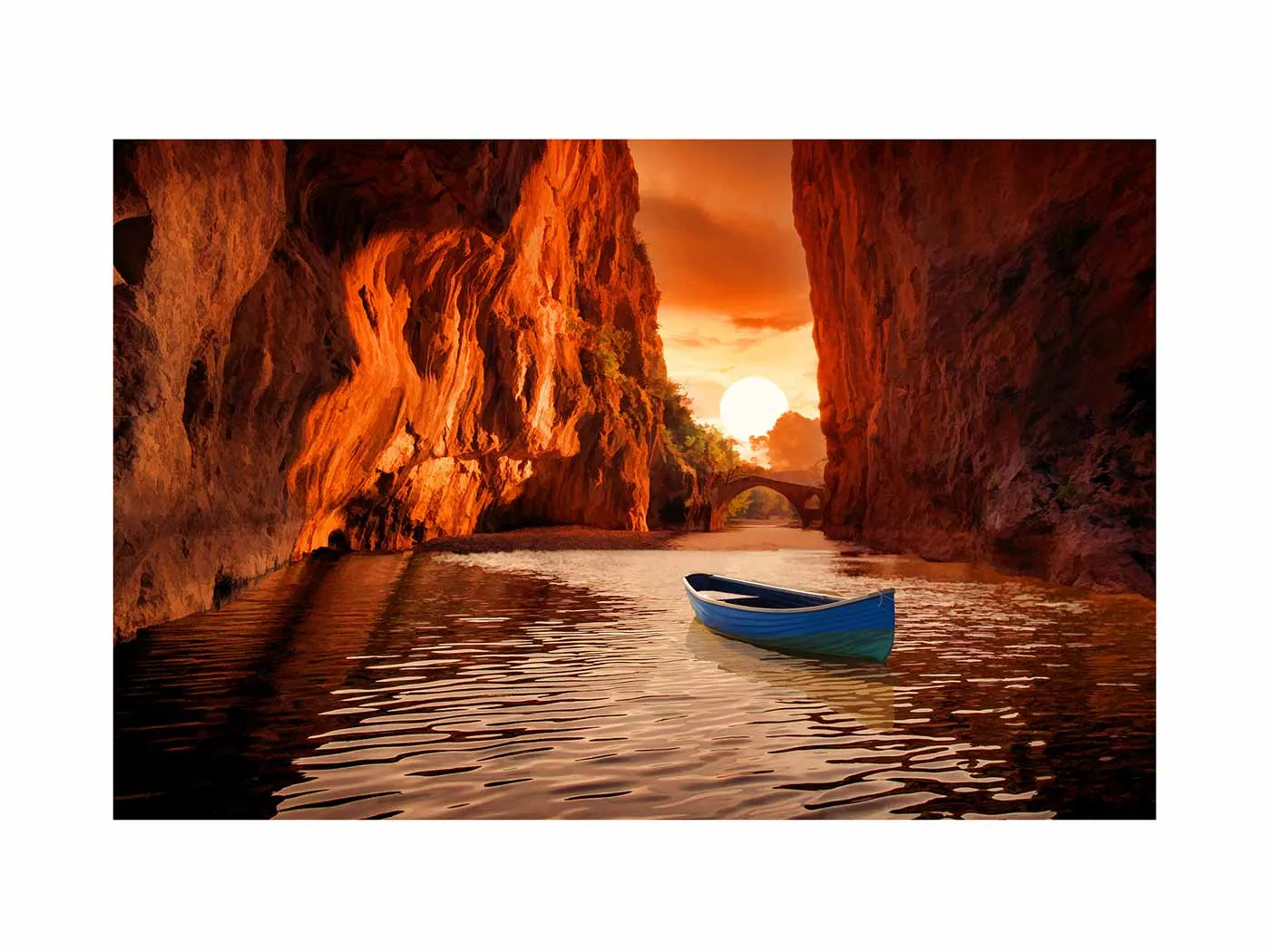 Sunset Beach   Cave Painting