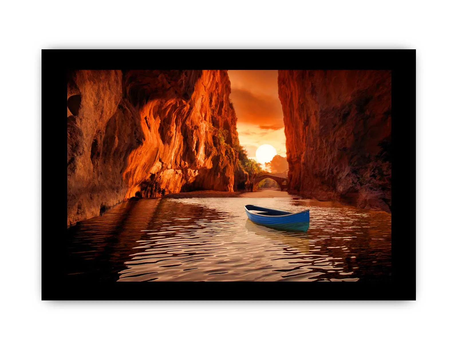 Sunset Beach   Cave Painting