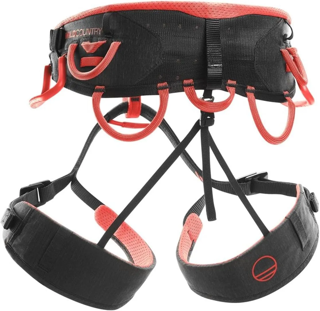 Syncro Men’s Rock Climbing Harness - Adjustable, Durable Harness for Multi-Pitch & Big Wall Climbing