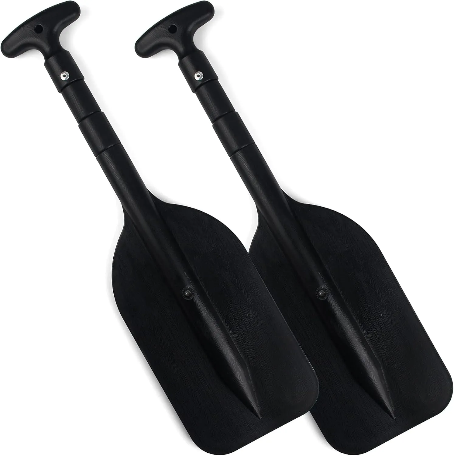 Telescoping Boat Paddle Collapsible Oar for Boat 21'' - 42'', Collapsible Paddle for Boat Kayaking Rafting Jet Ski Canoe Outdoor Kayak Water Sports and Safety Boat Accessories 2 Pack