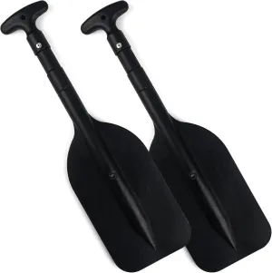 Telescoping Boat Paddle Collapsible Oar for Boat 21'' - 42'', Collapsible Paddle for Boat Kayaking Rafting Jet Ski Canoe Outdoor Kayak Water Sports and Safety Boat Accessories 2 Pack