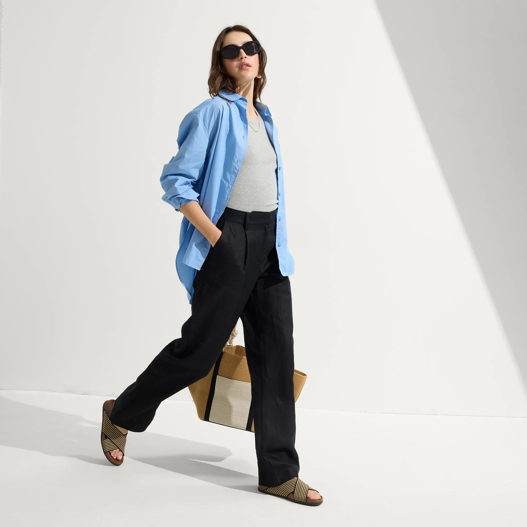 The Weekend Slide - Toffee Stripe