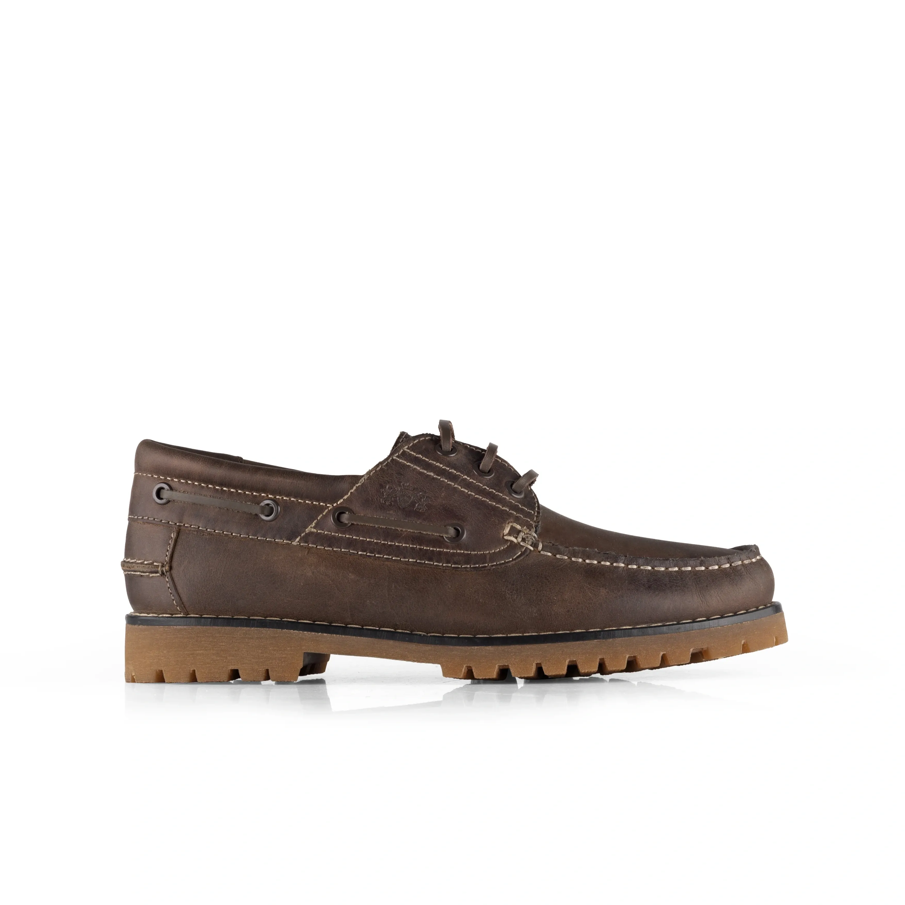 Timber Men's Boat Shoes - WAXY BROWN