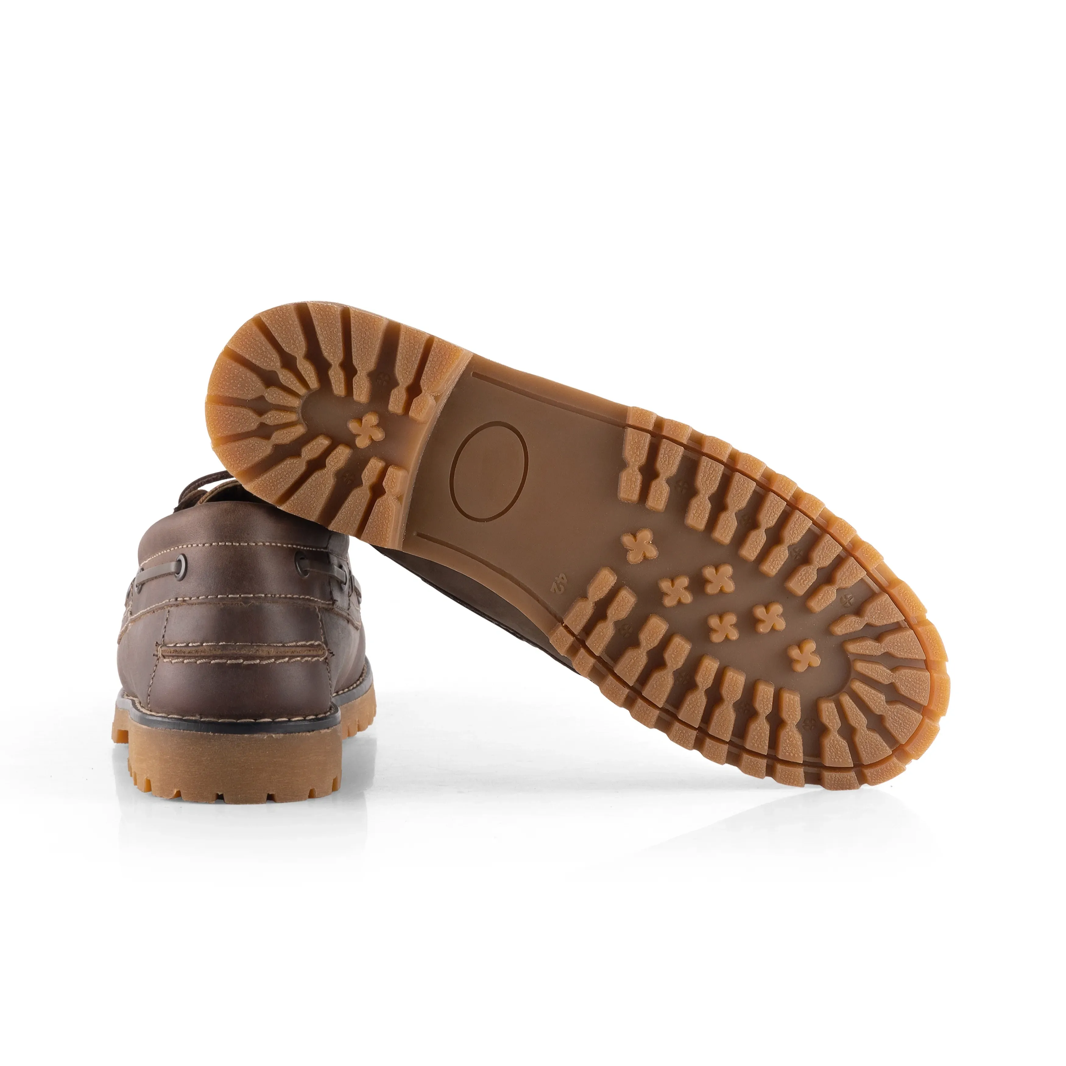 Timber Men's Boat Shoes - WAXY BROWN