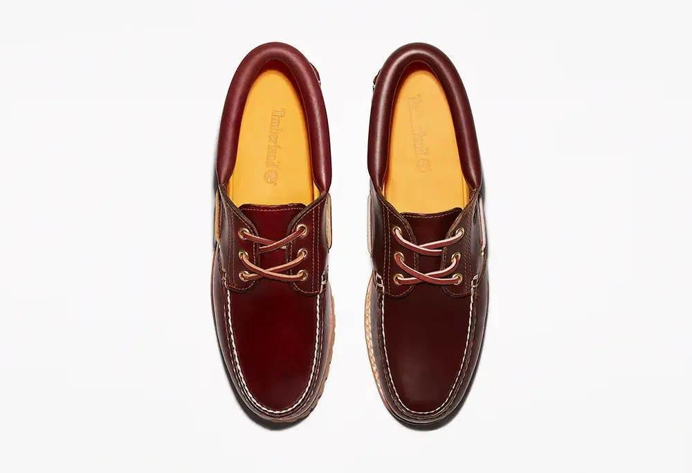 Timberland Authentic 3 Eye boat Shoe Burgundy
