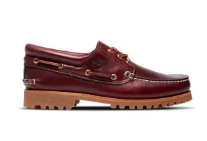 Timberland Authentic 3 Eye boat Shoe Burgundy