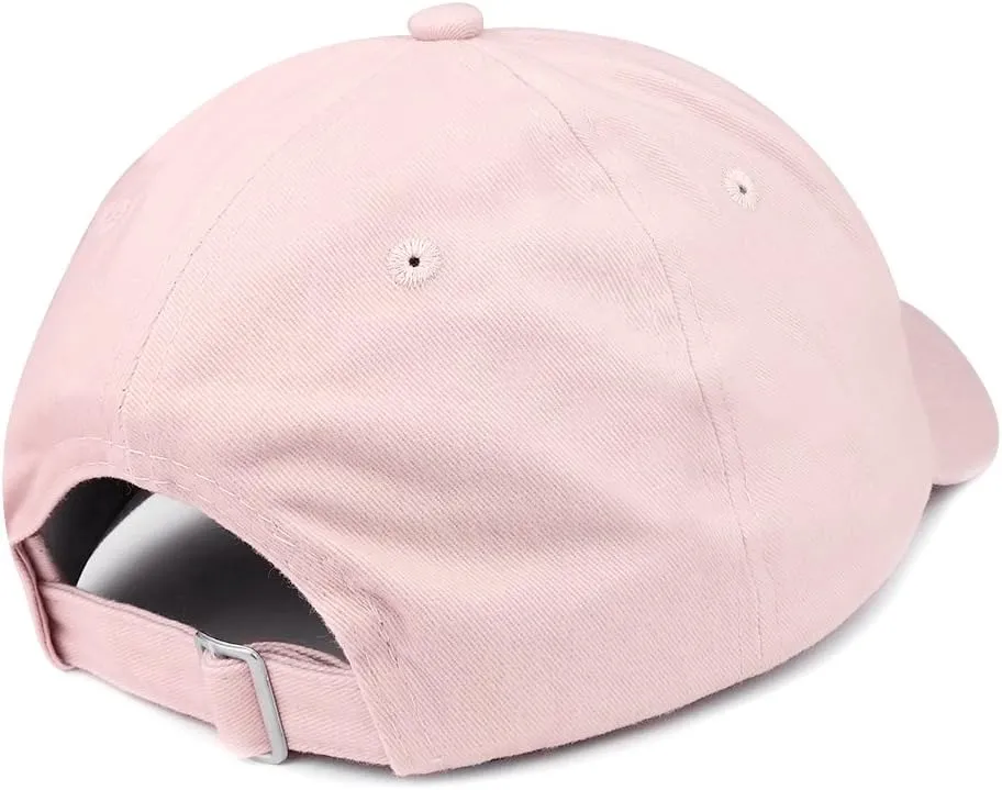 Trendy Apparel Shop Aircraft Embroidered Unstructured Cotton Dad Hat