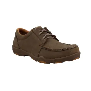 Twisted X Boots Men's Boat Shoe Ultralite X Driving Moc In Shitake