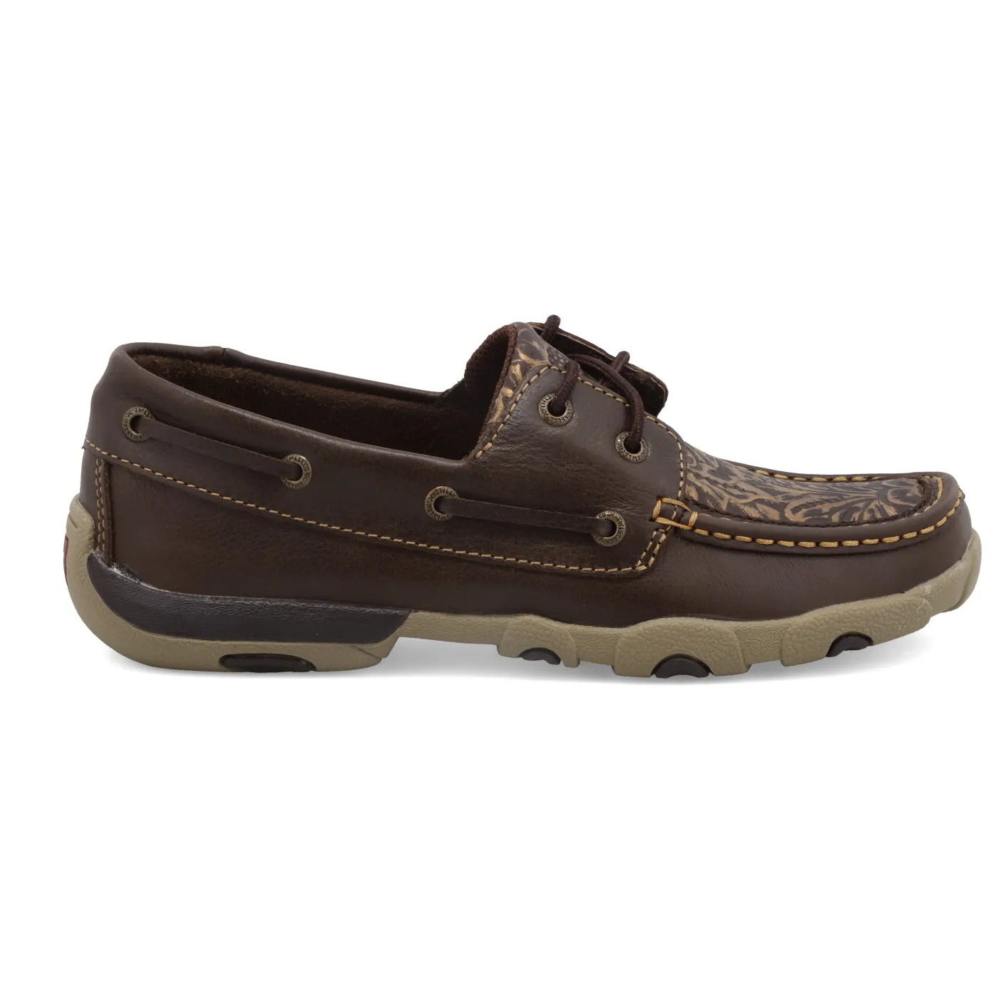 Twisted X Women's Shoe Boat Shoe Driving Moc - WDM0070