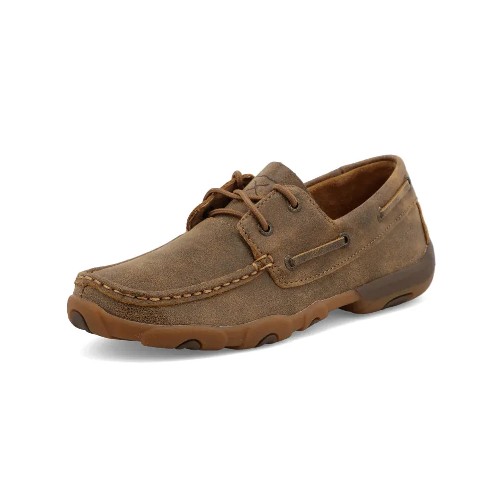 Twisted X Women's Shoe Boat Shoe Driving Moc - WDM0070