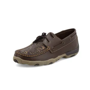 Twisted X Women's Shoe Boat Shoe Driving Moc - WDM0070