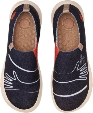 UIN Men's Art Travel Walking Shoes Slip On Casual Lightweight Wide Toe Chunky Comfort Fashion Sneaker Toledo Ⅵ Ⅶ Ⅹ Ⅺ ⅩⅢ ⅩⅤ ⅩⅥ