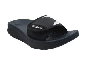 Velous Hoya Slide Black White