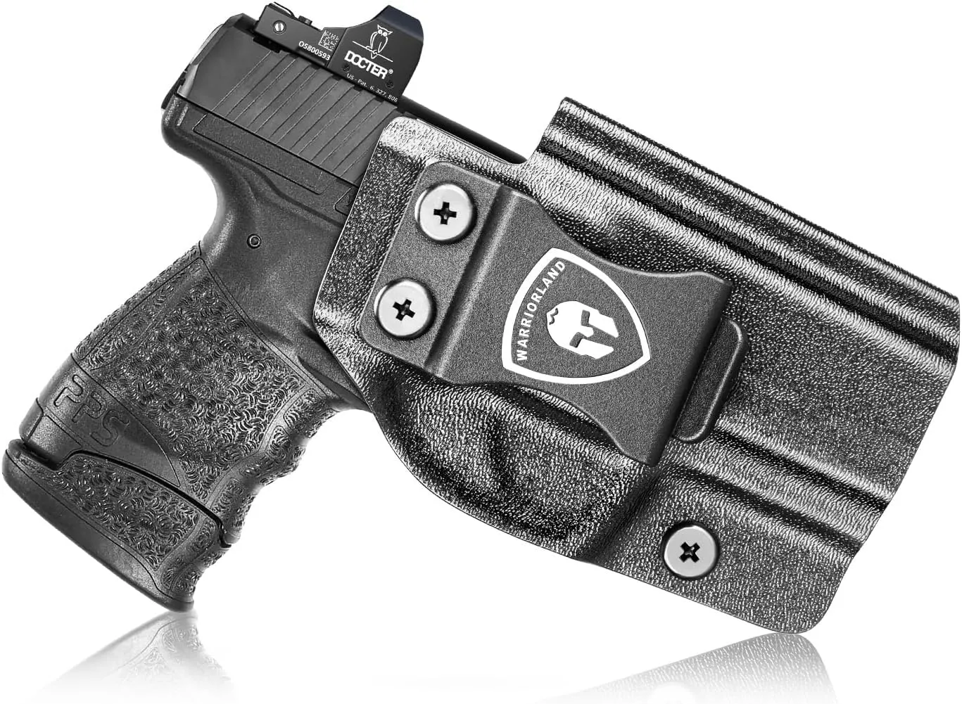WARRIORLAND PPS M2 Holster - IWB Kydex Optics Cut Fit, Adj. Retention & Cant, Right/Left Hand Optional