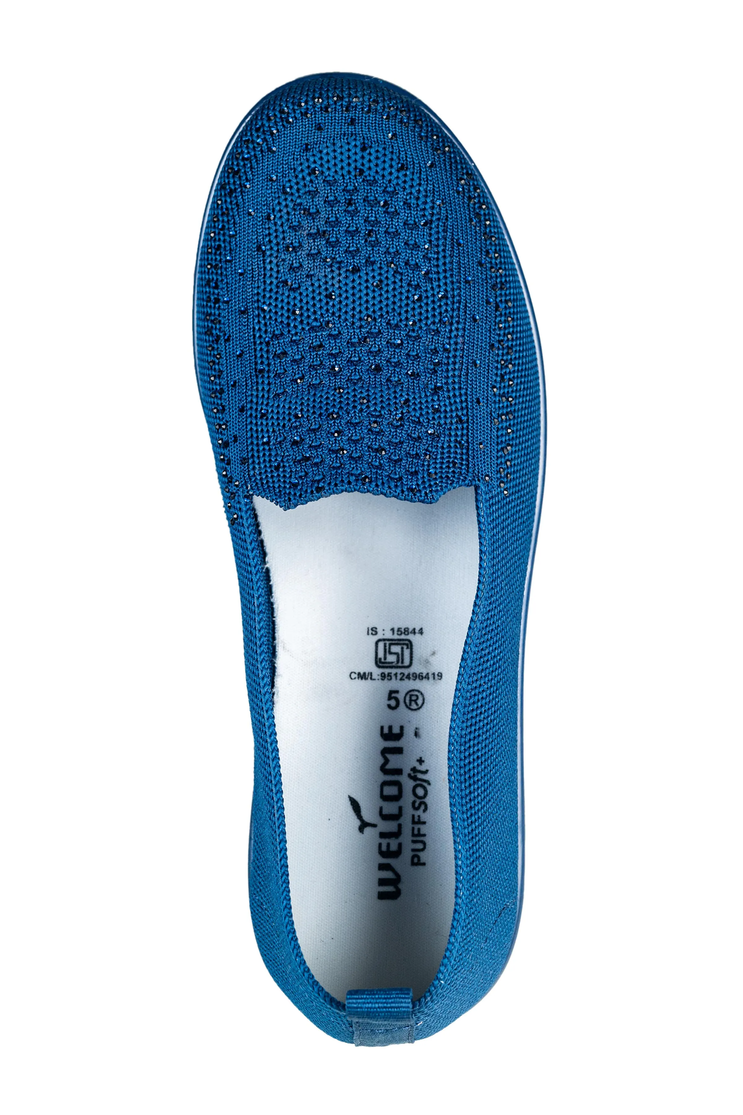 Welcome Ladies D. Blue Canvas Shoe