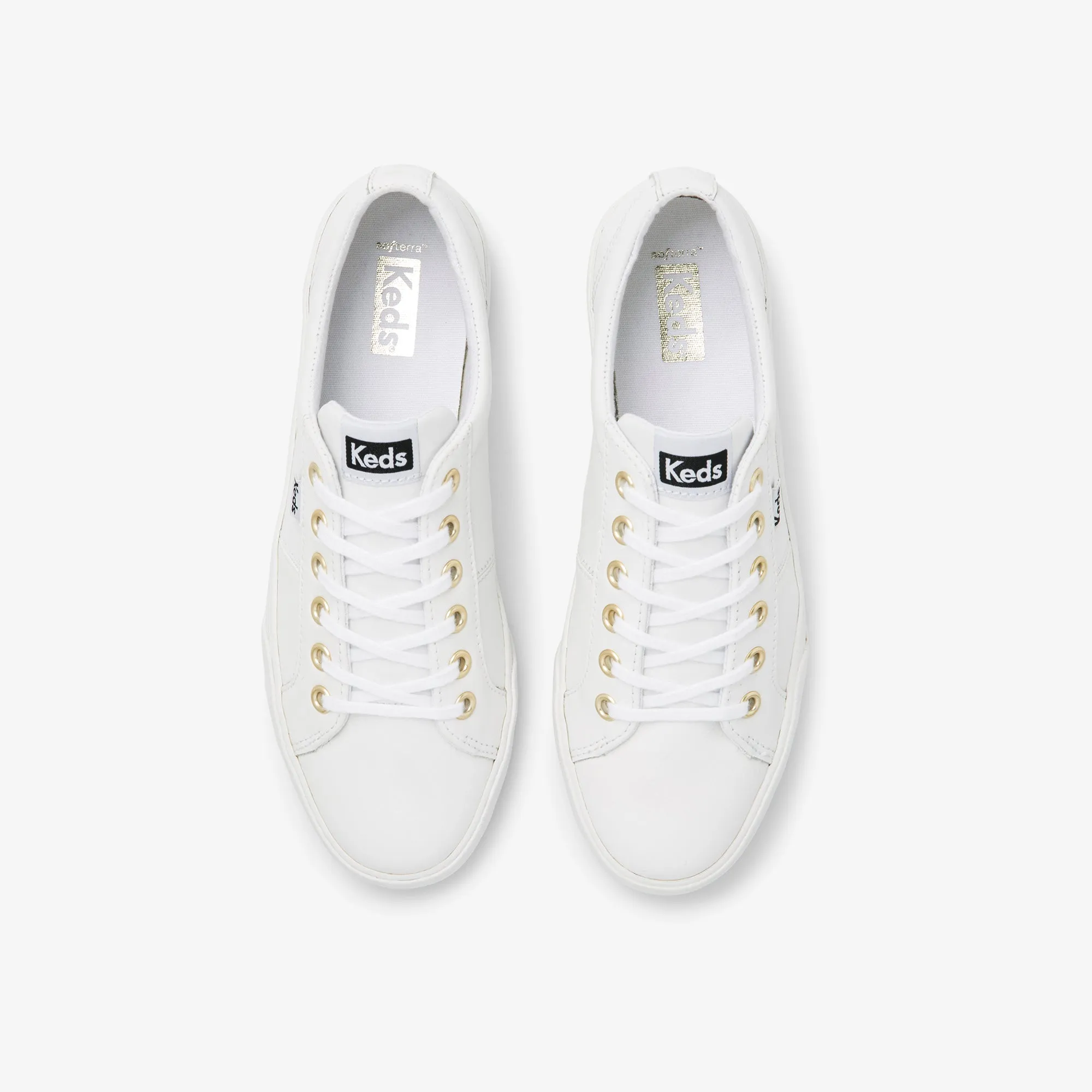 Women's Jump Kick Duo Leather White
