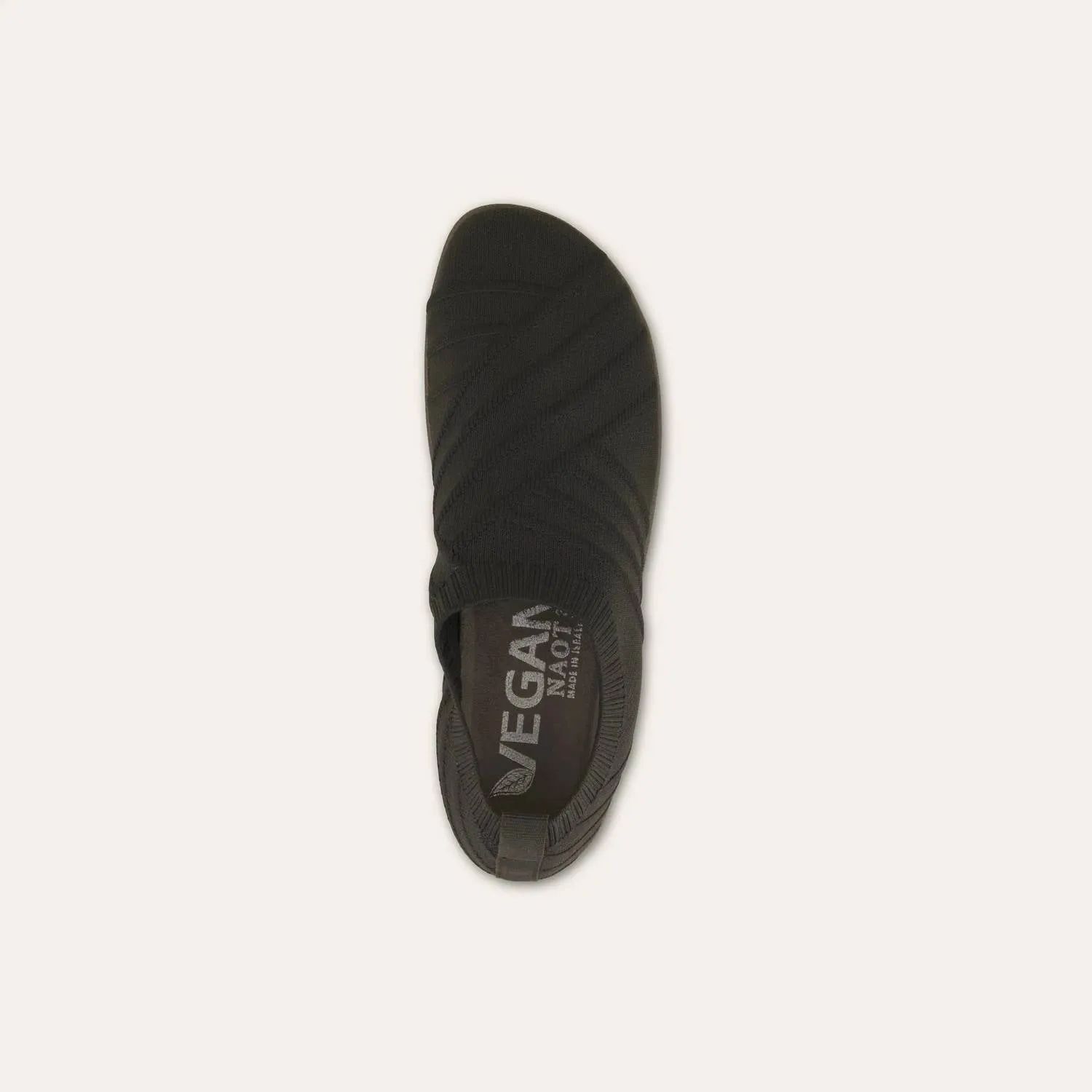 Women's Okahu Slip On Shoes - Medium In Black Knit