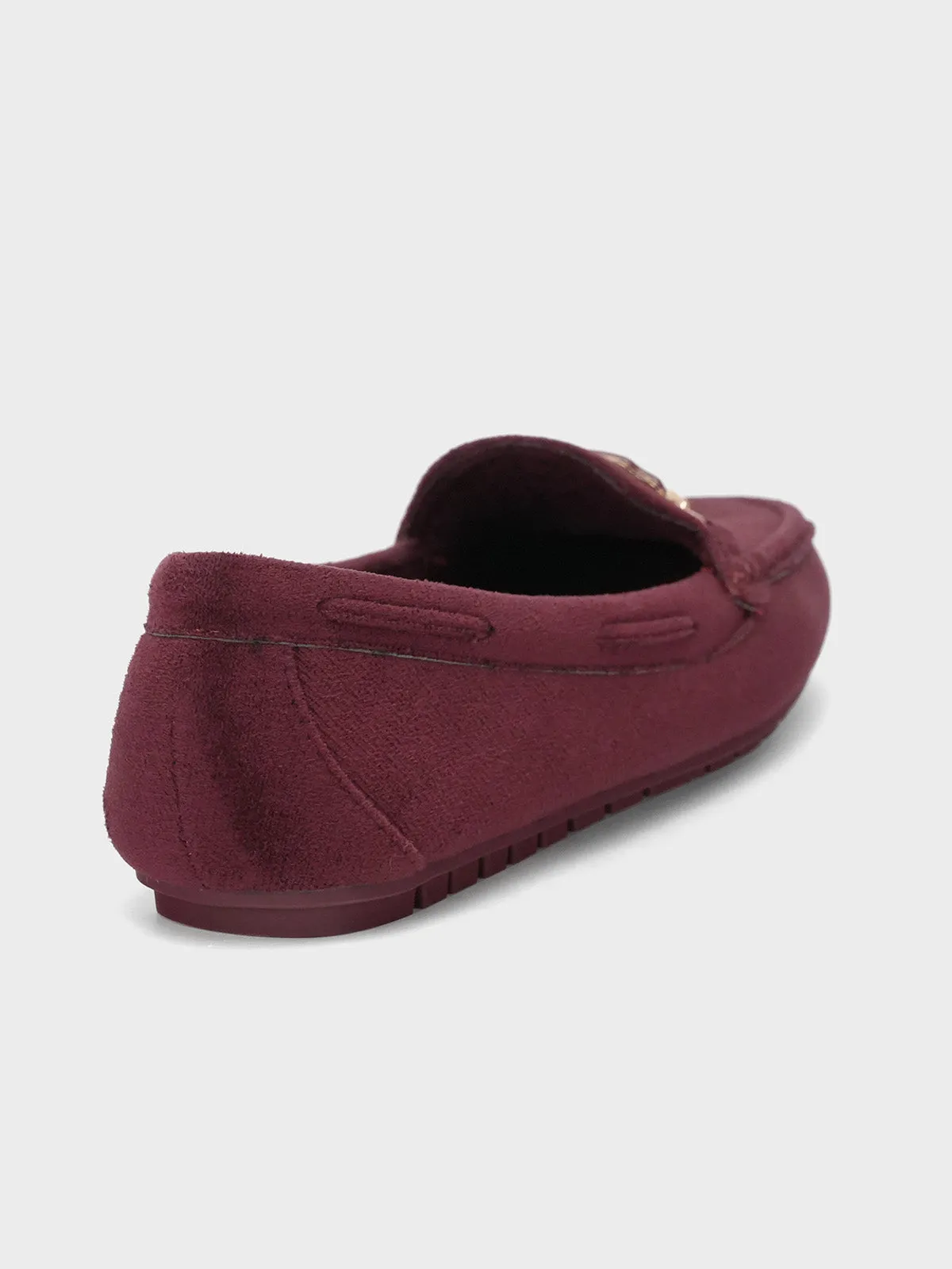 Womens "VIRAZ" Buckled Casual Moccasins