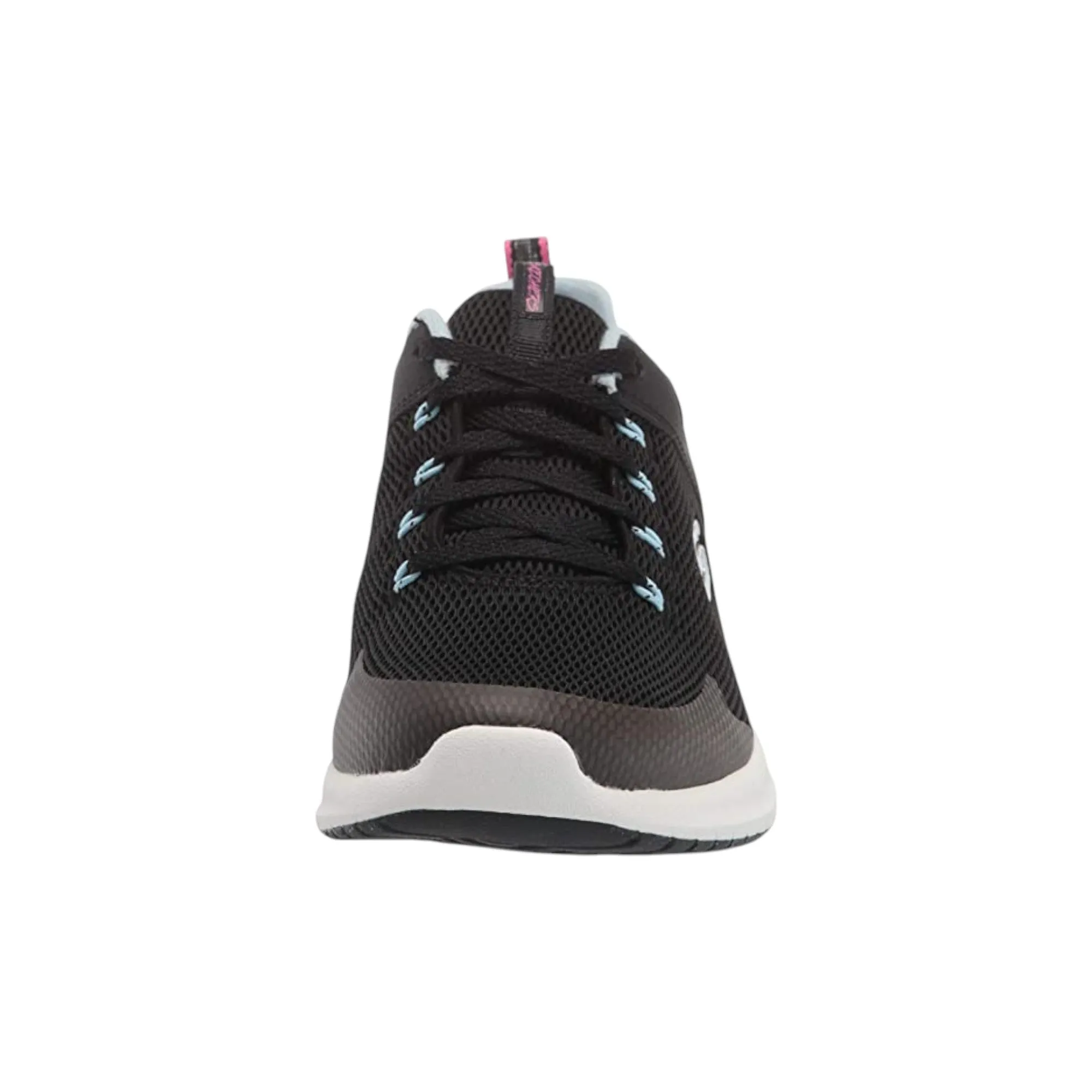 Womens Skechers Ultra Flex Prime Shoes Black/Light Blue