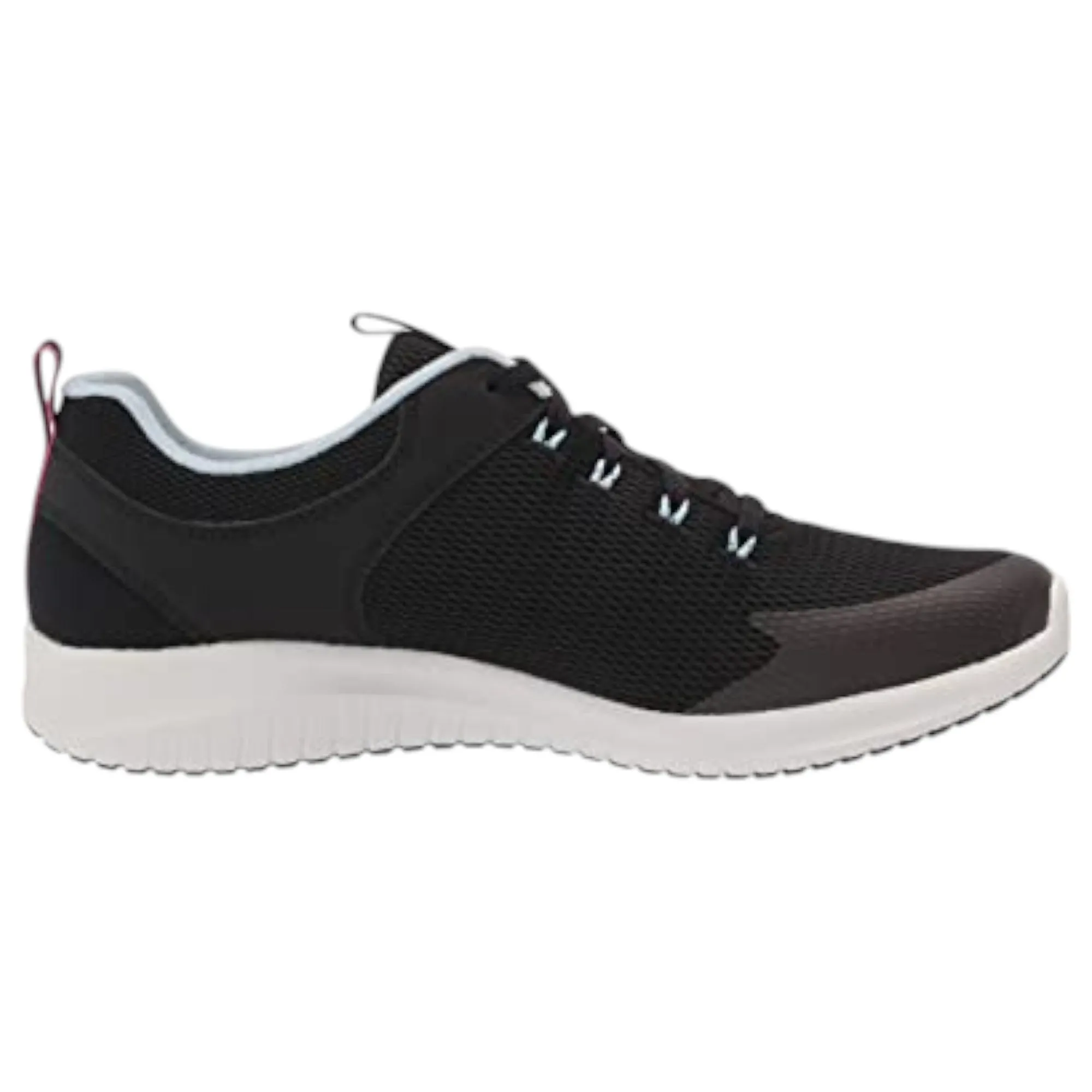 Womens Skechers Ultra Flex Prime Shoes Black/Light Blue