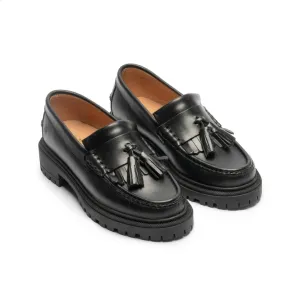 Women's style The Edith - Black leather