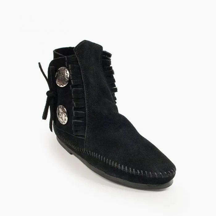 Women's Two Button Boot Hardsole