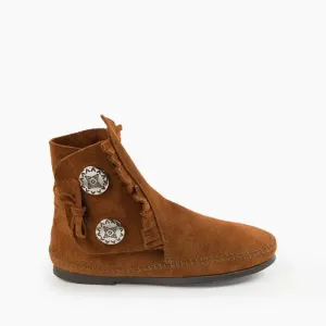 Women's Two Button Boot Hardsole
