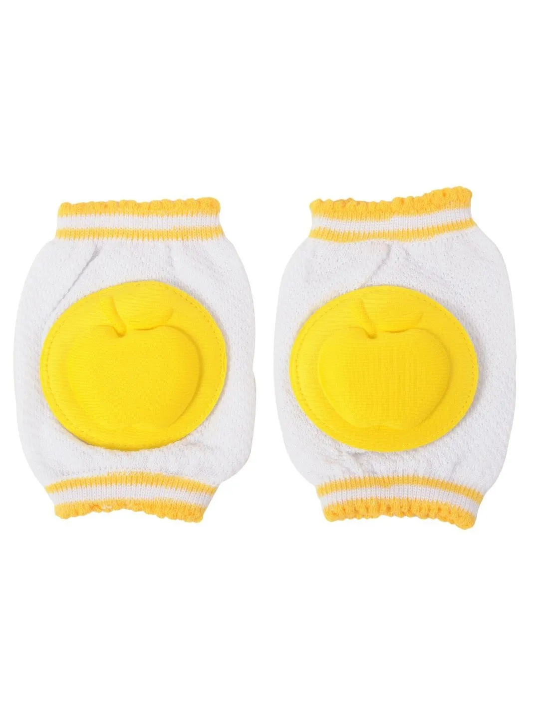 Yellow Knee Protection Pads for Crawling Boys
