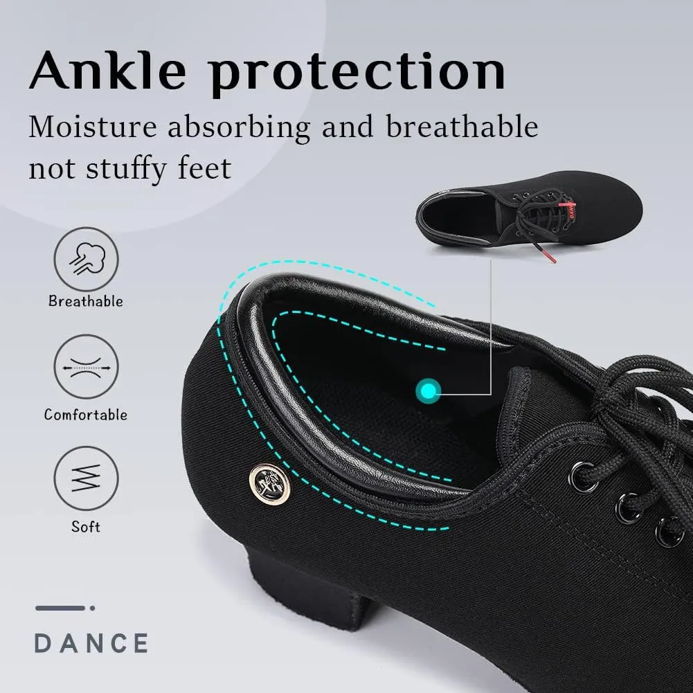 YKXLM Ballroom Dance Shoes Women Practice Social Dance Sneaker Beginner Dance Standard Shoes Women Modern Salsa Rhythm Teaching Shoes