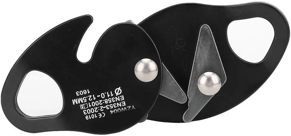 ZJchao Climbing Gear, Rappelling Device Descender Alloy Steel with High Performance for Climbing